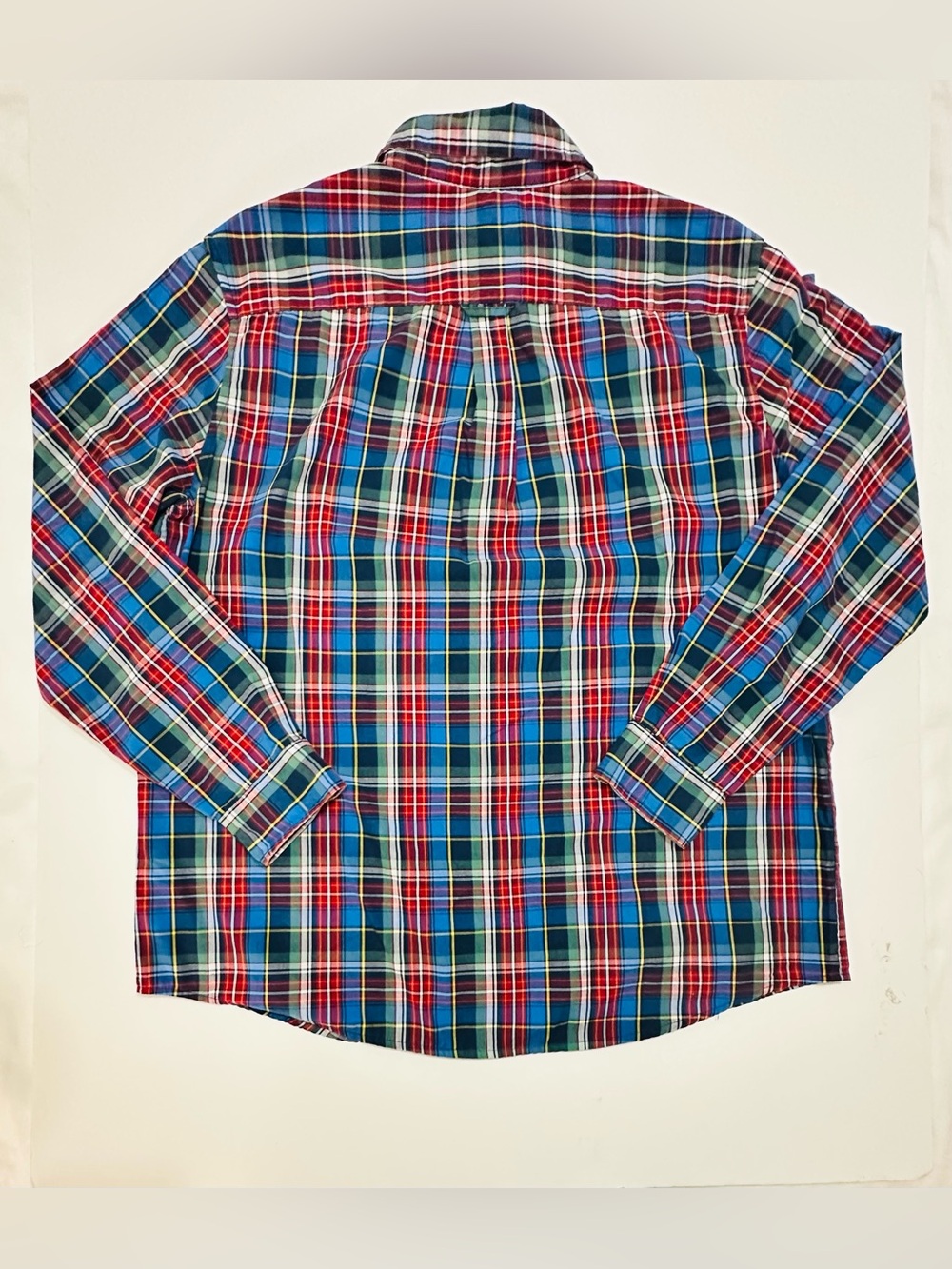 CHAPS RALPH LAUREN PLAID BUTTON DOWN SHIRT MEN’S XL CLASSIC FIT EASY CARE - Picture 3 of 13